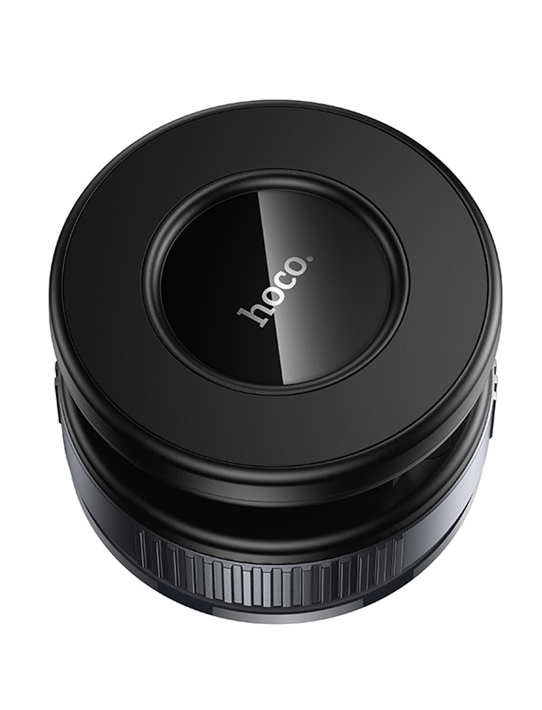 магнитный держатель на присоске Hoco H86 Dragon manual suction cup magnetic holder(universal) black/metal gray