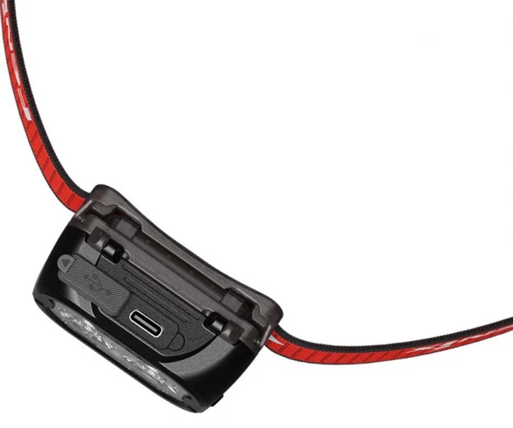 налобный фонарь с красным светом Fenix HL18R-T V2.0 черный