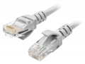 патч корд ATcom UTP, 20 m, литой, RJ45, Cat.5e серый