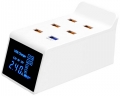 настольное зарядное устройство Wisdom YC-CDA31Q white