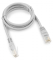 патч корд Cablexpert UTP кат.5e, 1м, литой серый