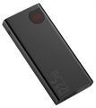 внешний аккумулятор Baseus Adaman Metal Digital Display QC Power Bank 20000mAh 22.5W black
