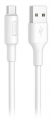 кабель передачи данных Hoco X25 Soarer micro 1m white