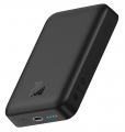 внешний аккумулятор c магнитной зарядкой iPhone Baseus Magnetic Mini Wireless Fast Charge Power Bank 10000mAh 20W black