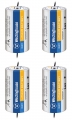 литиевые батарейки 3.6v Westinghouse ER 26500Y (C) axial wires 4шт. 