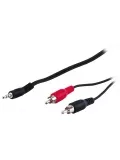 кабель межблочный Gembird 3.5mm>2xRCA 20.0m (M/M) CCA-458 