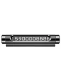 держатель для номера телефона в машину Baseus Temporary Parking Number Card black