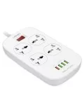 сетевой фильтр LDNIO SC4407 4USB*4 розетки 2м white