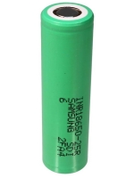 высокотоковый аккумулятор Samsung INR 18650 25R 20A 2500 mAh, без защиты