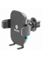 автомобильный держатель с беспроводной зарядкой Arroys Vent-W2 Auto 15W