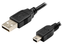 кабель передачи данных ATcom 1.8 m USB(Am)->miniUSB (феррит)