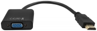 адаптер Cablexpert HDMI>VGA 19M/15F