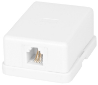 телефонная розетка ATcom 1 x RJ12