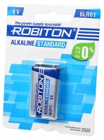 батарейка Robiton 6LR61/Крона STANDARD-1BL