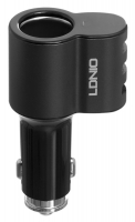 автомобильное зарядное устройство LDNIO АЗУ CM11 3USB*5,1A + Lightning cable