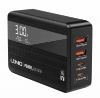 настольное зарядное устройство LDNIO A4808Q LED Display 65W Desktop Charger