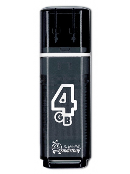 флешка USB SmartBuy Glossy series 4Gb