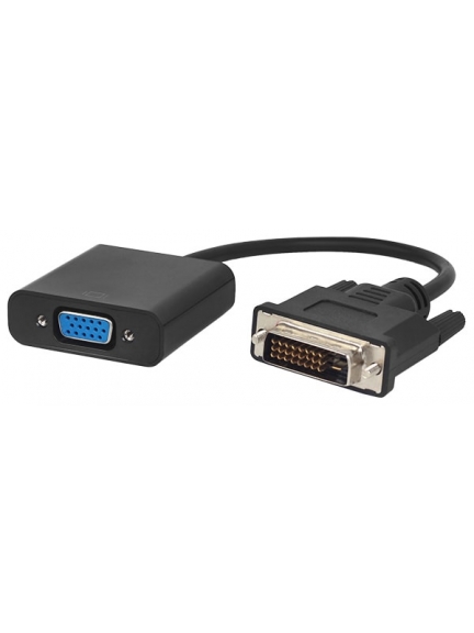 адаптер Cablexpert DVI-D-VGA, 25M/15F, 0.2м