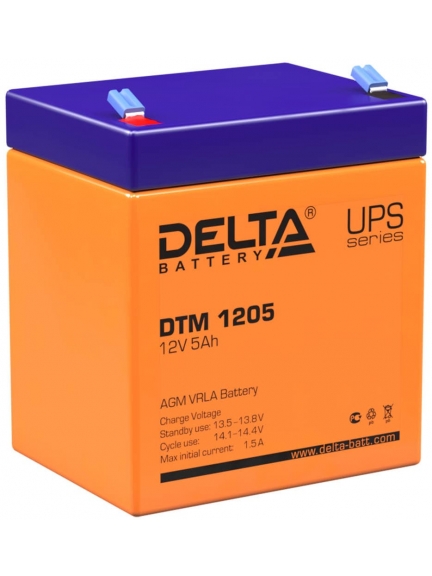 аккумулятор Delta DTM 1205
