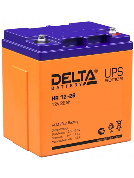 аккумулятор для UPS Delta HR 12-26
