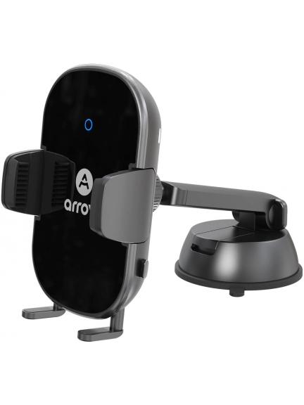 держатель с беспроводной зарядкой на торпедо Arroys Dash-W1 Auto
