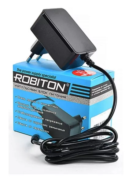 универсальный блок питания для Wi-Fi роутера Robiton IR12-1500S 5,5x2,5/12