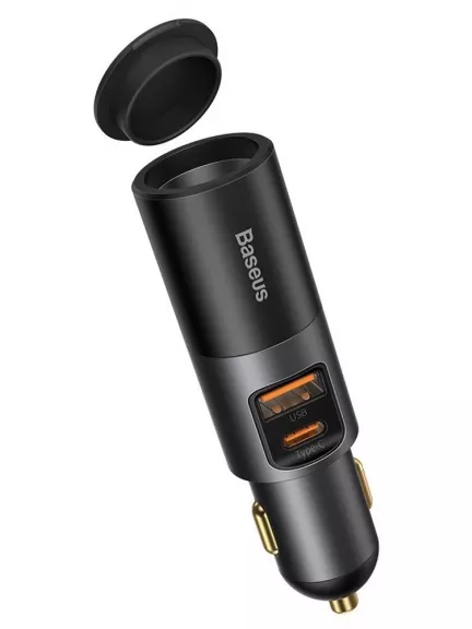 автомобильное зарядное устройство Baseus Share Together Car Charger with Cigarette Lighte Port  U+C 120W