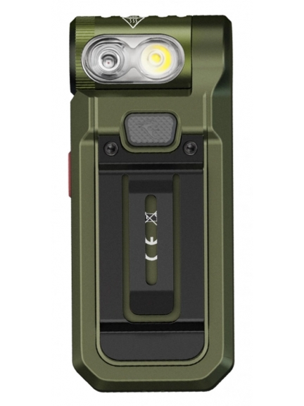 светодиодный мини фонарь на клипсе Fenix SW05R-RED