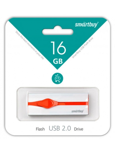 флешка USB SmartBuy Comet 16GB white