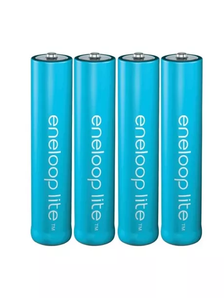 аккумуляторы (4 шт.) Panasonic 550 mAh R03/AAA Eneloop Lite BK-4LCCE/4BE-4BL 