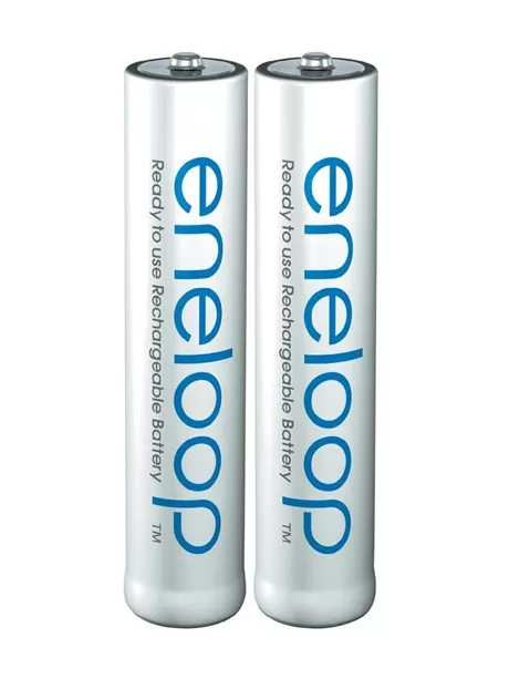 аккумуляторы (2 шт.) Panasonic 750 mAh R03/AAA Eneloop-2BL 