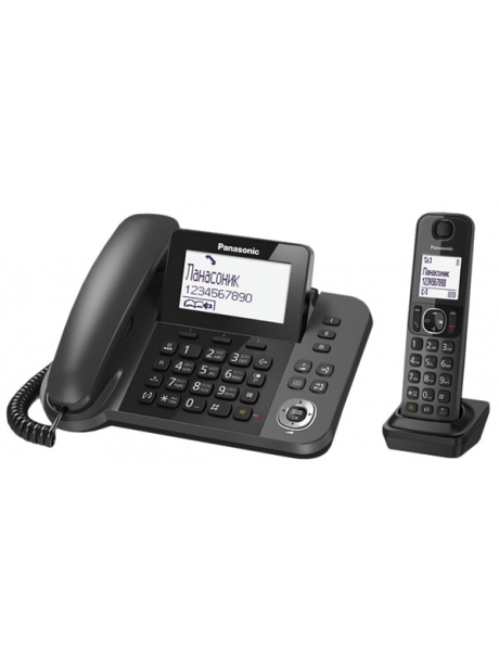 радиотелефон DECT Panasonic KX-TGF310RU grey