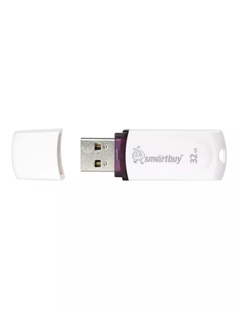 флешка USB SmartBuy Paean 32GB white