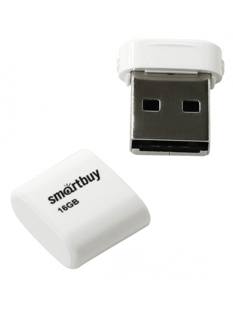 флешка USB SmartBuy LARA 16Gb white
