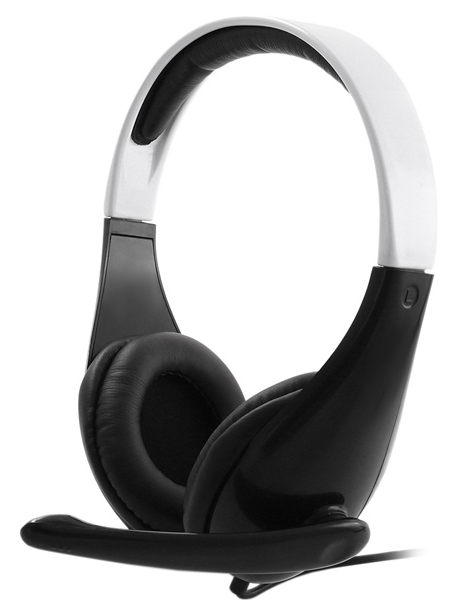 Проводные наушники Gembird MHS-901 black/white