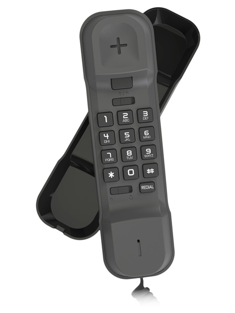 телефонный аппарат Alcatel T06 black