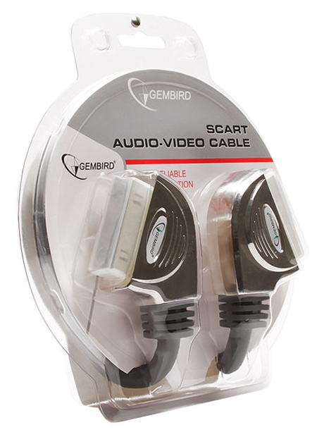 кабель Gembird SCART/SCART 1,8 m (CCAP-503-6) 