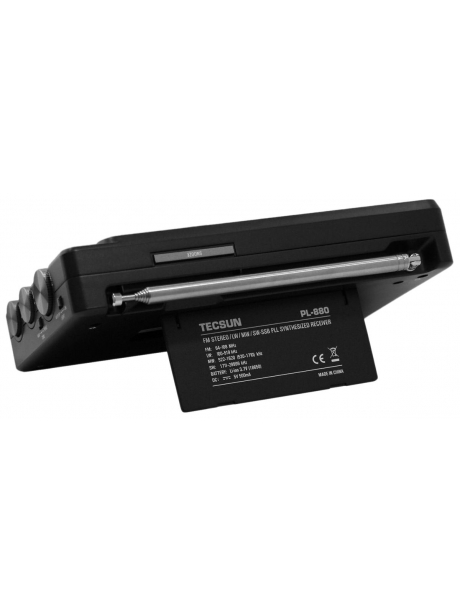 всеволновый цифровой радиоприемник Tecsun PL-880 (export version) black