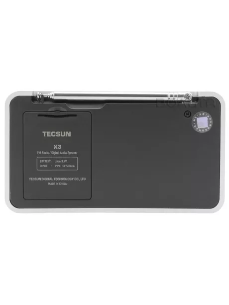 FM радиоприемник c MP3 плеером Tecsun X3 (export version) silver