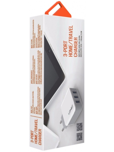 USB зарядное устройство LDNIO A3301 3USB*3,1A white