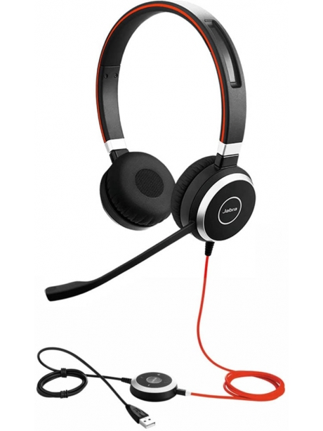 Офисная гарнитура Jabra Evolve 40 MS Stereo USB, Jack 3.5 мм 