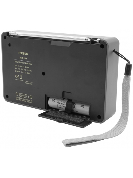 Цифровой радиоприемник с mp3 плеером Tecsun ICR-110 (export version) black