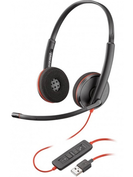 USB гарнитура для компьютера Plantronics BlackWire C3220-A (PL-C3220-A) black