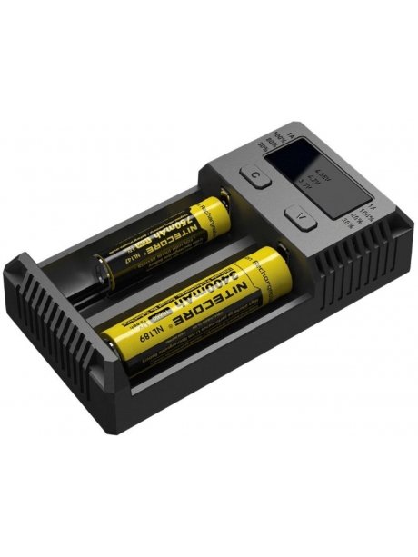 универсальное зарядное устройство на 2 канала NiteCore NEW I2  Intellicharge V2 