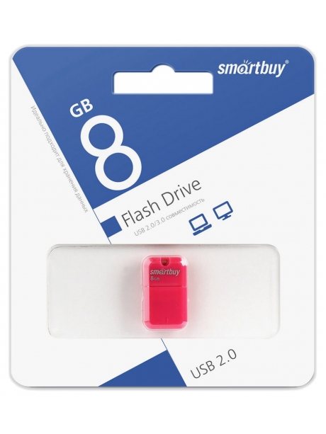 флешка USB SmartBuy ART 8GB pink