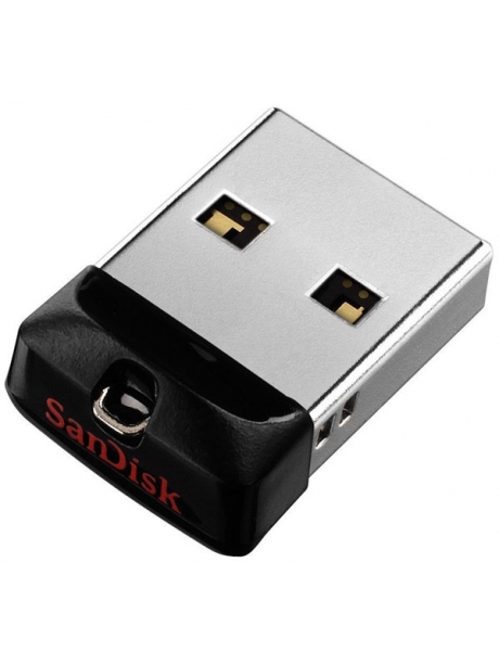 флешка USB SanDisk CZ33 Cruzer Fit 16Gb black