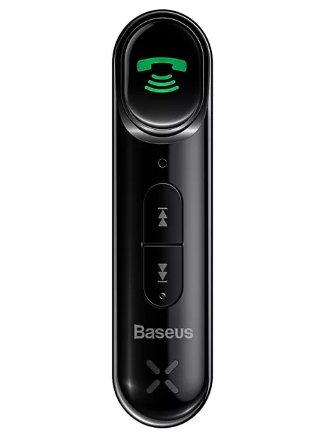 bluetooth AUX аудиоадаптер Baseus Qiyin AUX Car Bluetooth Receiver black