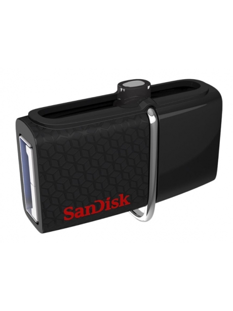 OTG флешка USB 3.0 SanDisk Dual Drive 256GB OTG USB 3.0/microUSB black