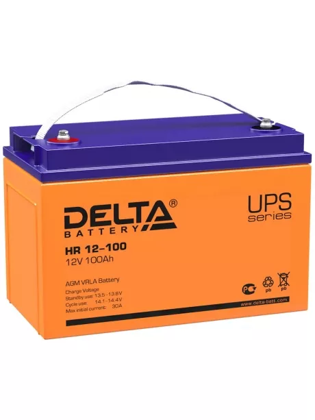 аккумулятор для ИБП газового котла Delta HR 12-100 