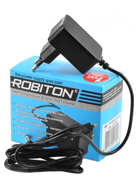 блок питания Robiton IR9-500S угловой 5,5х2,5/12 